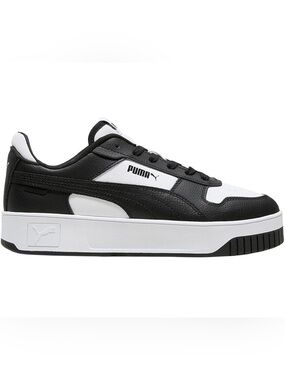 Puma | Womens Carina Street Sneaker | Black/White | NWT | Size 9